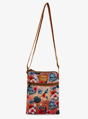 Loungefly Disney Stitch Sunset Passport Crossbody Bag