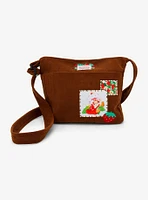 Strawberry Shortcake Patches Corduroy Messenger Bag