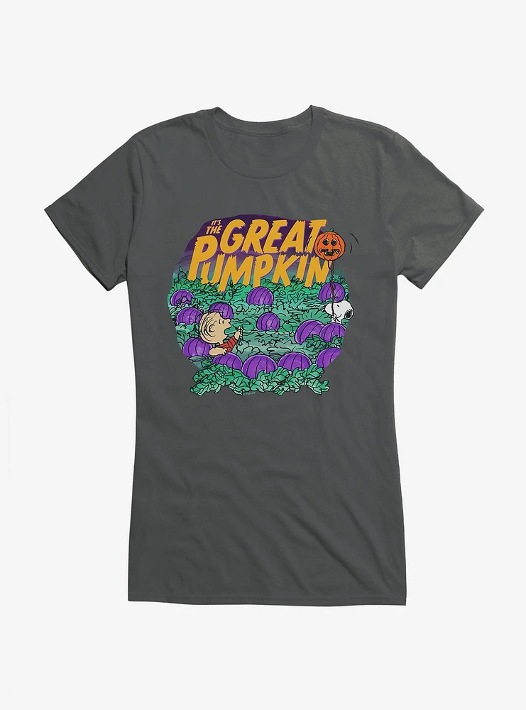 Peanuts The Great Pumpkin Girls T-Shirt