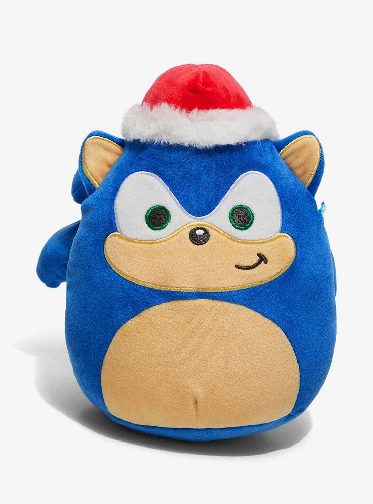 Squishmallows Sonic the Hedgehog Santa Sonic 8 Inch Plush