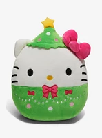 Squishmallows Sanrio Hello Kitty Holiday Tree 8 Inch Plush