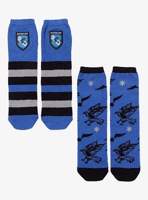 Harry Potter Ravenclaw Icon Stripe Cozy Socks 2 Pair