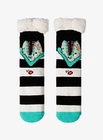 Beetlejuice Sandworm Cozy Socks