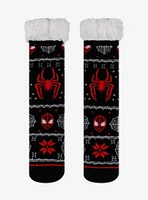 Marvel Spider-Man: Across The Spider-Verse Miles Fair Isle Cozy Socks