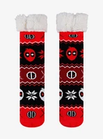 Marvel Deadpool Fair Isle Cozy Socks