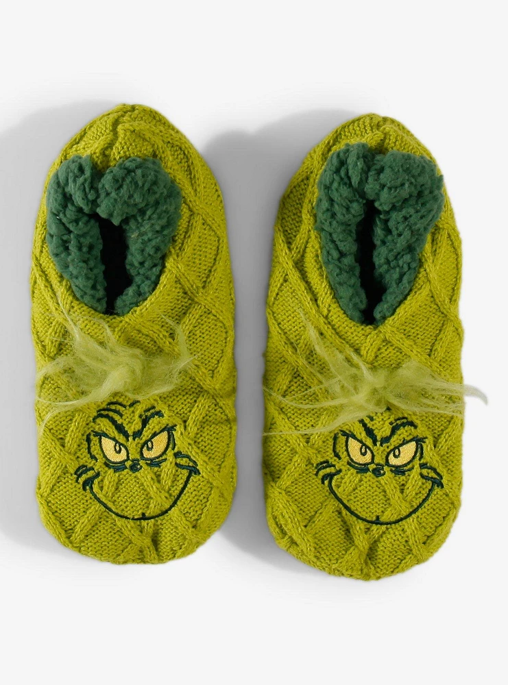 How The Grinch Stole Christmas The Grinch Cozy Slipper Socks