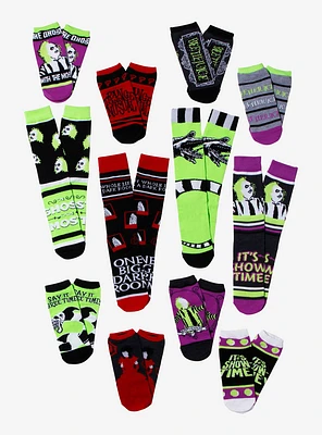 Beetlejuice 12 Days Of Socks Gift Set