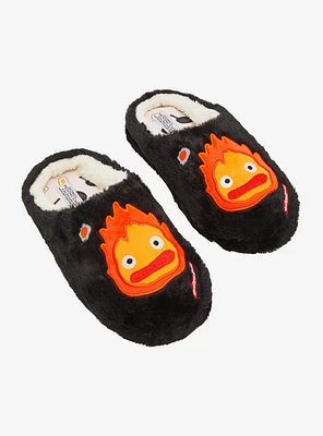 Studio Ghibli® Howl's Moving Castle Calcifer Plush Slippers