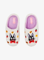 Studio Ghibli® Kiki's Delivery Service Jiji Sweets Fuzzy Slippers