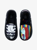 The Nightmare Before Christmas Jack & Sally Mismatch Chunky Slippers