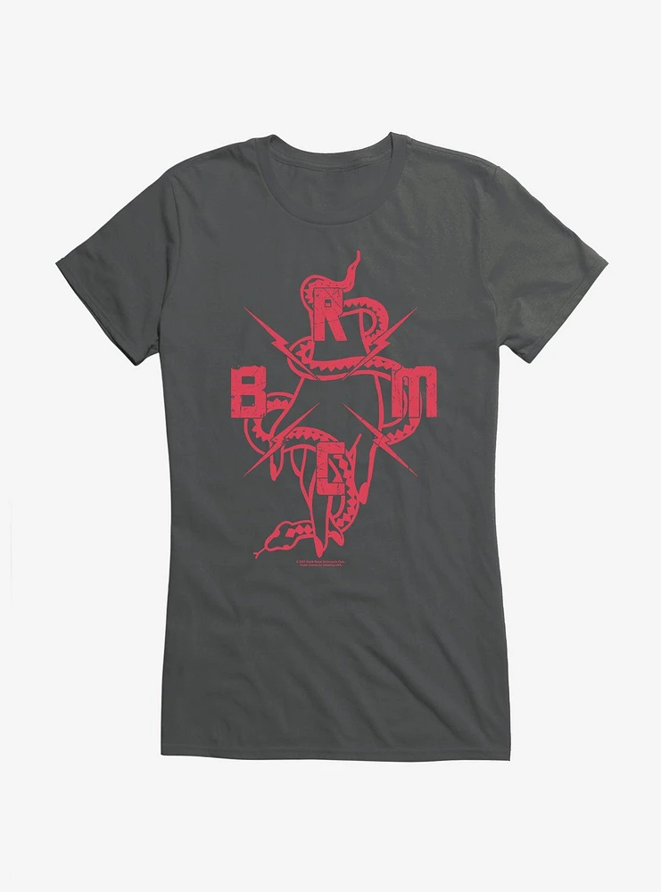Black Rebel Motorcycle Club Snake Hand Girls T-Shirt