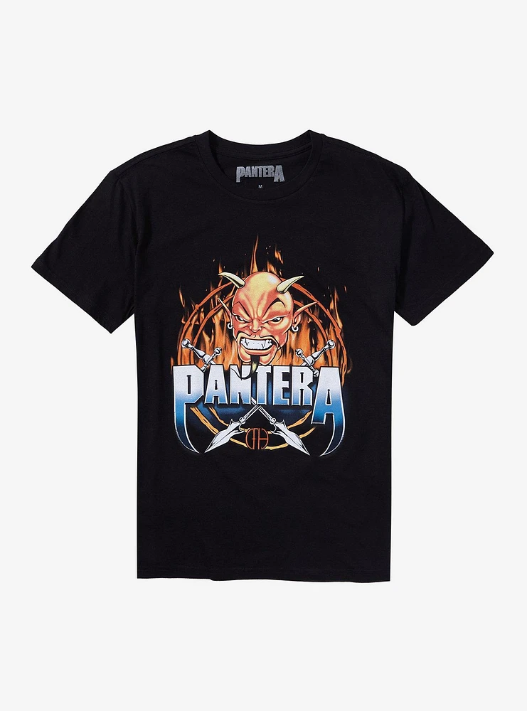 Pantera Devil Logo T-Shirt