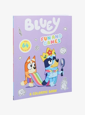 Bluey Fun And Games: A Coloring Book