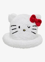 Hello Kitty Plush Rolled Brim Beanie