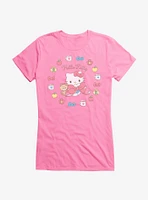 Hello Kitty Lovely Ribbon Bow Girls T-Shirt