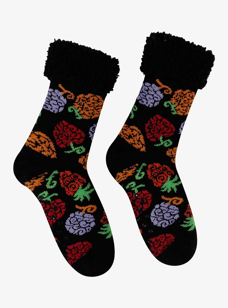 One Piece Devil Fruit Cozy Slipper Socks