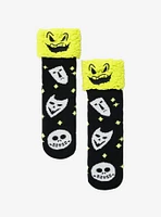 The Nightmare Before Christmas Oogie Boogie Cozy Slipper Socks