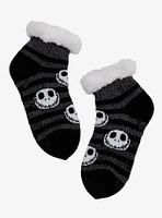 The Nightmare Before Christmas Jack Glow-In-The-Dark Cozy Slipper Socks