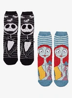 The Nightmare Before Christmas Jack & Sally Cozy Socks 2 Pair