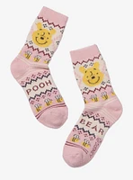 Disney Winnie The Pooh Bee Fair Isle Cozy Socks