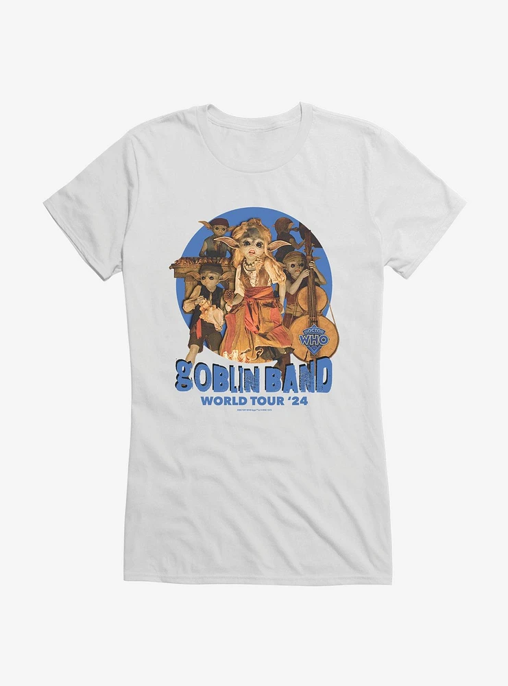 Doctor Who Goblin Band World Tour '24 Girls T-Shirt