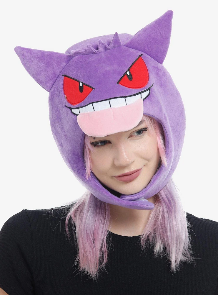 Pokemon Gengar Figural Plush Hat