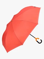 Reverse Closing Stick Umbrella Coral Sunny