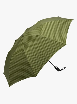 Jumbo Compact Umbrella Flags Army Green