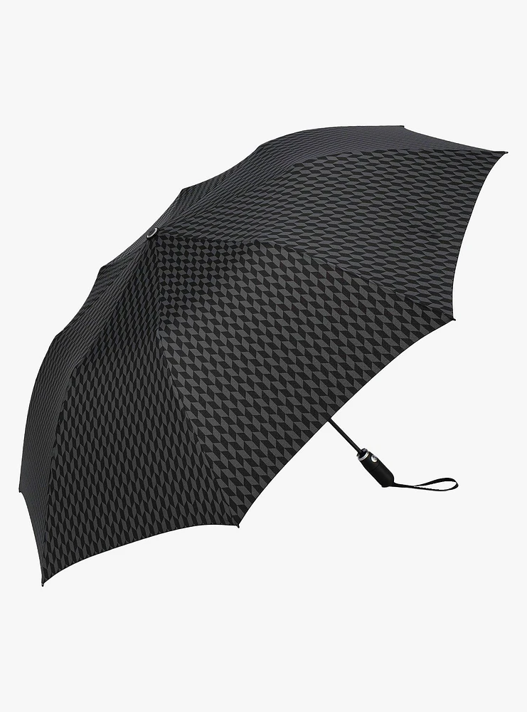 Jumbo Compact Umbrella Flags Black