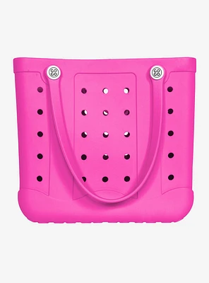 Waterproof Tote Bag Neon Pink