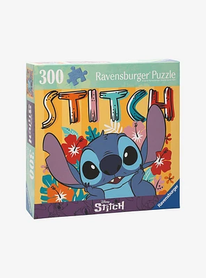 Disney Stitch Floral Portrait Puzzle