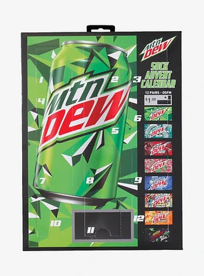 Mountain Dew 12 Days Of Socks Gift Set