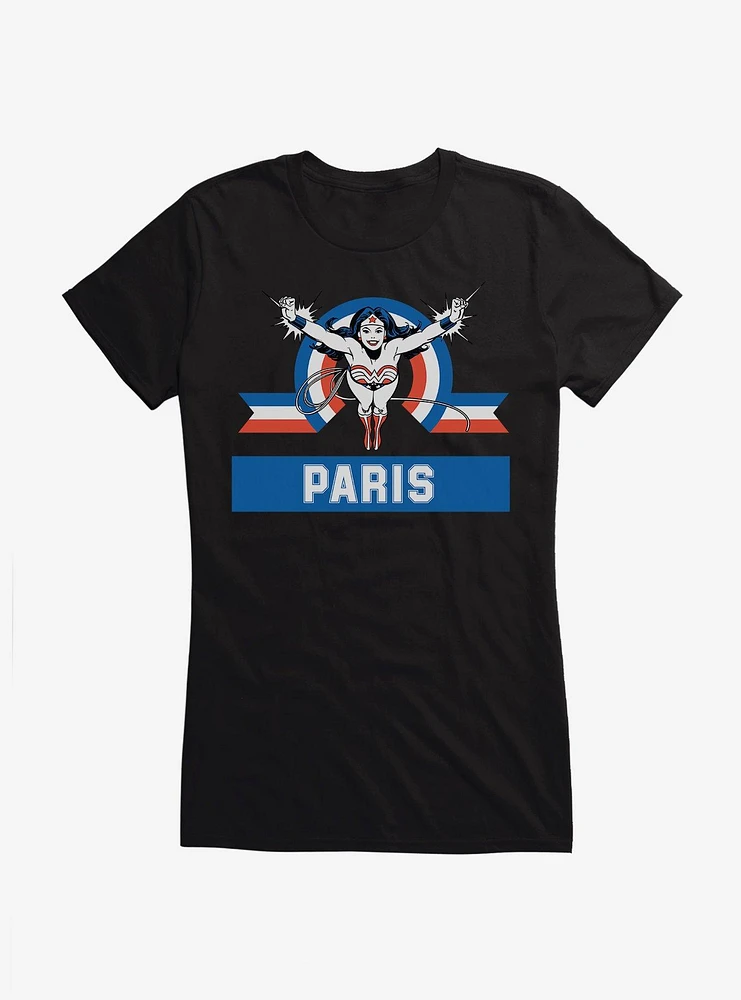 DC Comics Wonder Woman Paris Girls T-Shirt