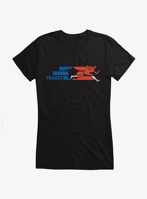 DC Comics The Flash France Girls T-Shirt