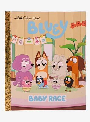 Little Golden Book Bluey Baby Race Book