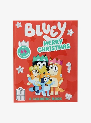 Bluey Merry Christmas Coloring Book