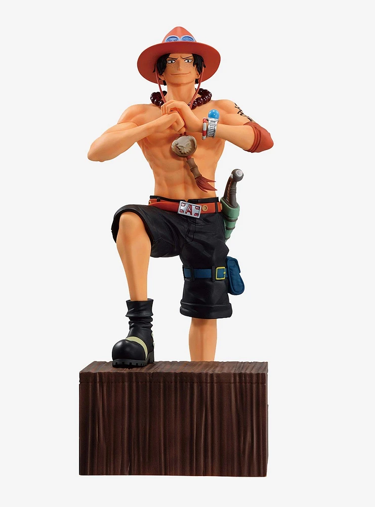 Bandai Spirits One Piece Ichibansho Masterlise Portgas D. Ace (Whitebeard Pirates) Figure