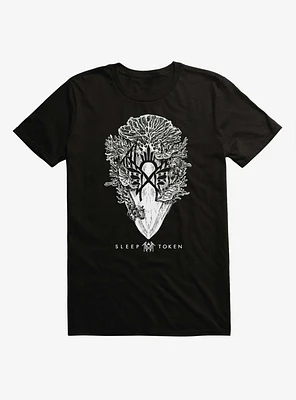 Sleep Token Coral Mask T-Shirt