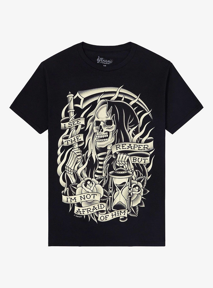 The Ghost Inside I See Reaper Boyfriend Fit Girls T-Shirt