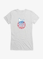 Peanuts Snoopy Happy 4th Of July Girls T-Shirt