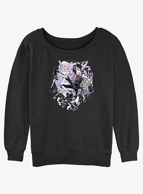 Devil's Candy Kazu Kick Girls Slouchy Sweatshirt