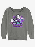 Devil's Candy Kazu Poster Girls Slouchy Sweatshirt