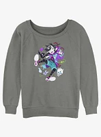 Devil's Candy Kazu Badge Girls Slouchy Sweatshirt