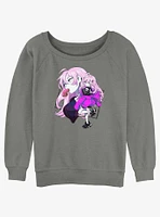 Devil's Candy Pandora Badge Girls Slouchy Sweatshirt