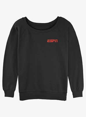 ESPN Pocket Logo Girls Slouchy Sweatshirt