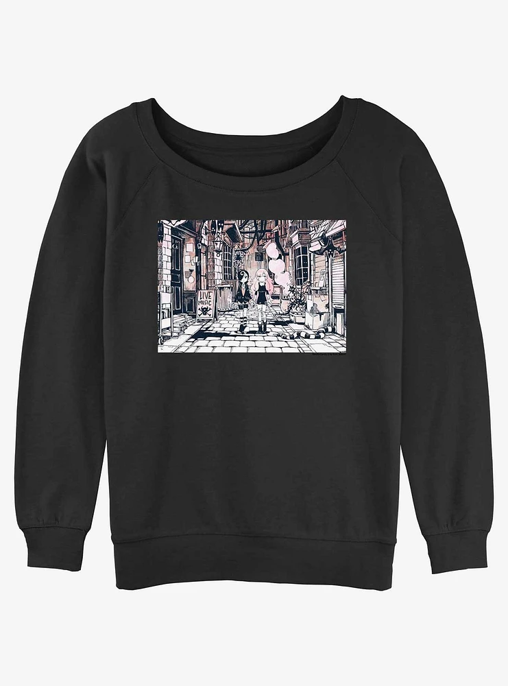 Devil's Candy Devil Alley Kazu & Pandora Girls Slouchy Sweatshirt