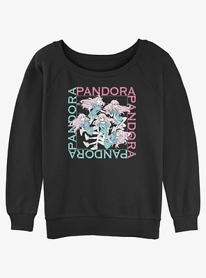 Devil's Candy Pandora's Box Girls Slouchy Sweatshirt