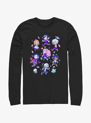 Devil's Candy Chibi Jumble Long-Sleeve T-Shirt