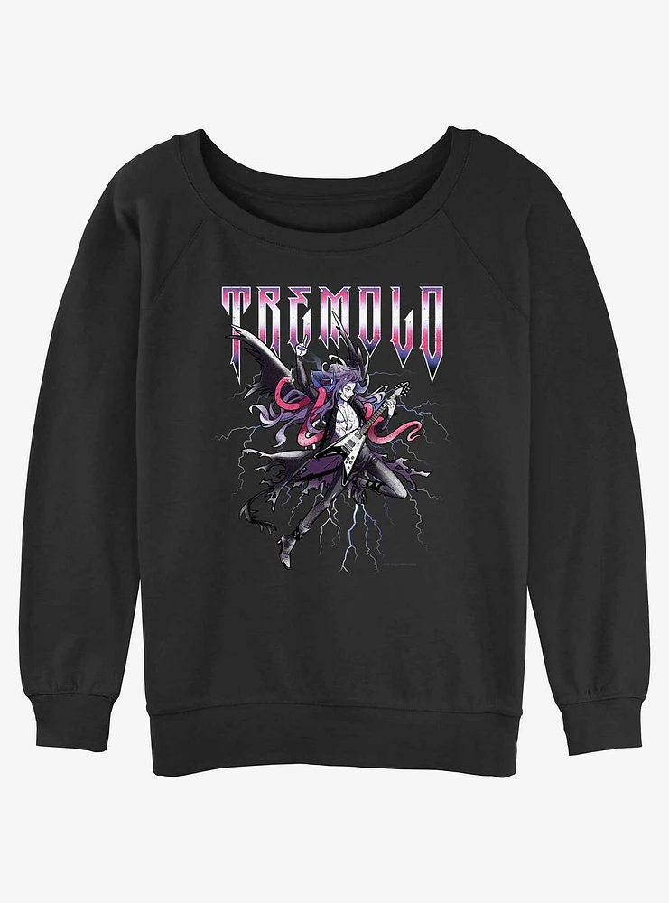 Devil's Candy Metal Lord Tremolo Girls Slouchy Sweatshirt