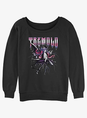 Devil's Candy Metal Lord Tremolo Girls Slouchy Sweatshirt